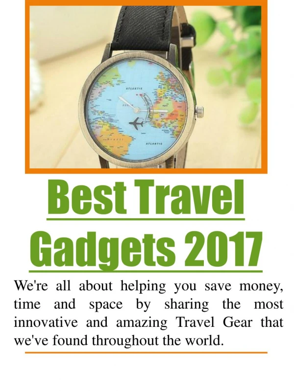 Travel Gadgets And Accessories