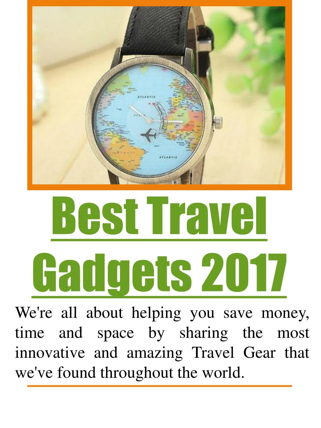 best travel gadgets 2017