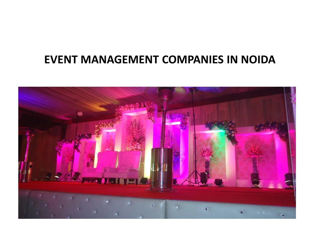 event management companies in noida
