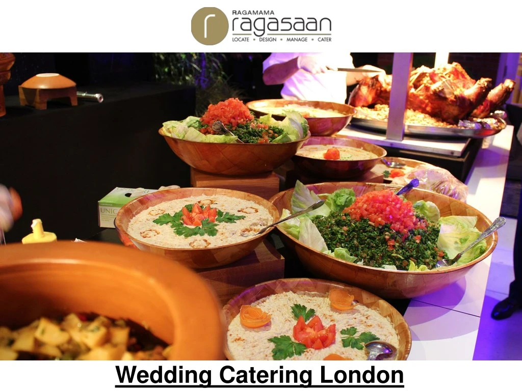 wedding catering london