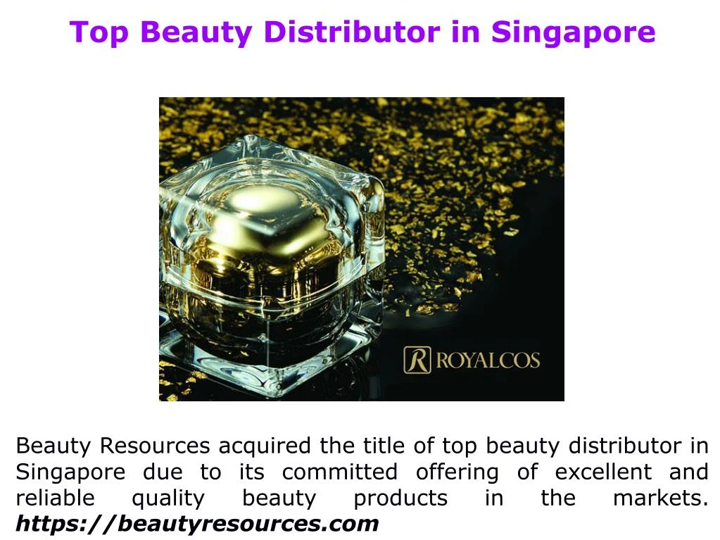 top beauty distributor in singapore