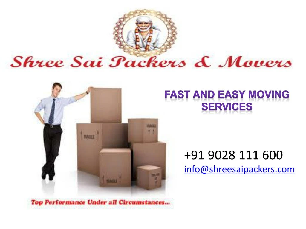 fast and easy moving services