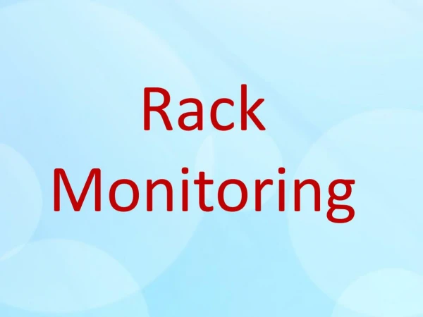 Rack Monitoring