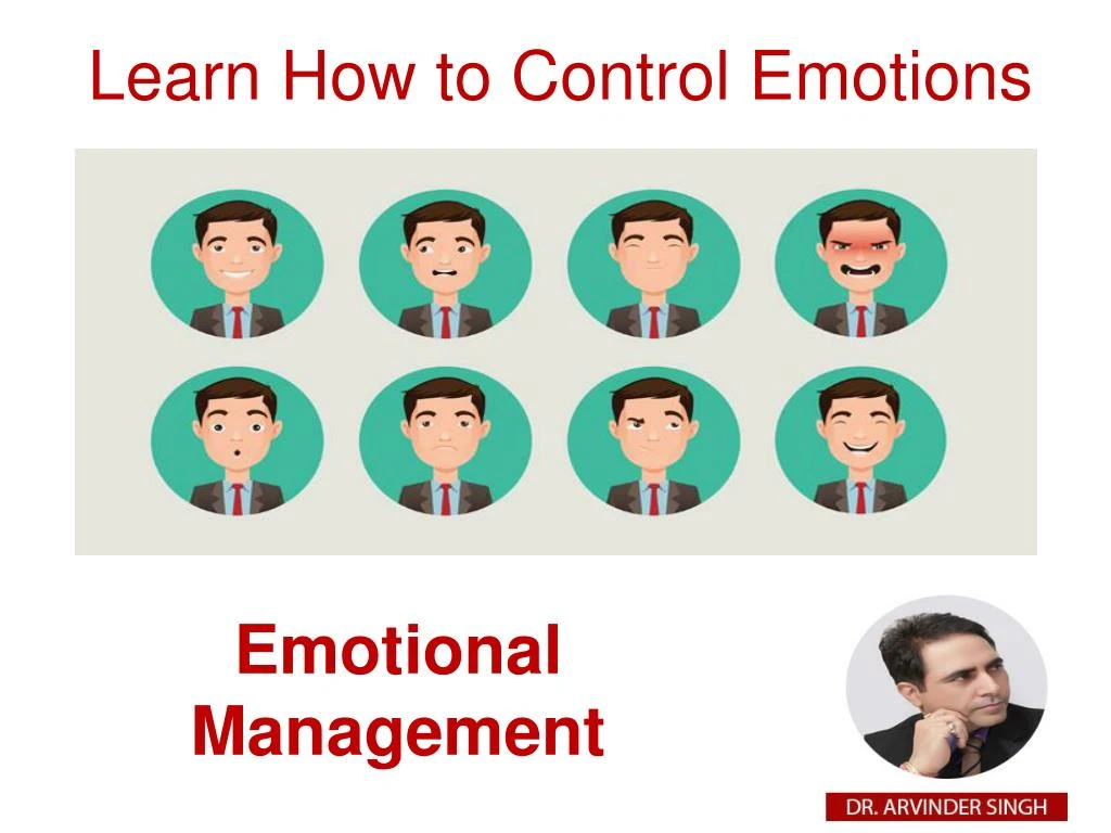 learn how to control emotions