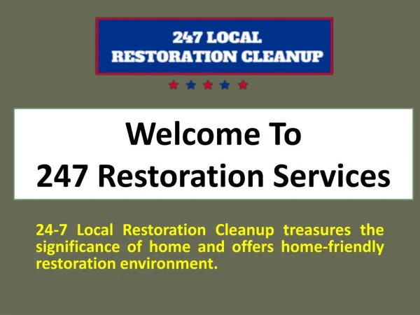Best Local Restoration Cleanup Services