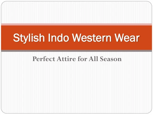 Stylish Indo Western Wear for Girls