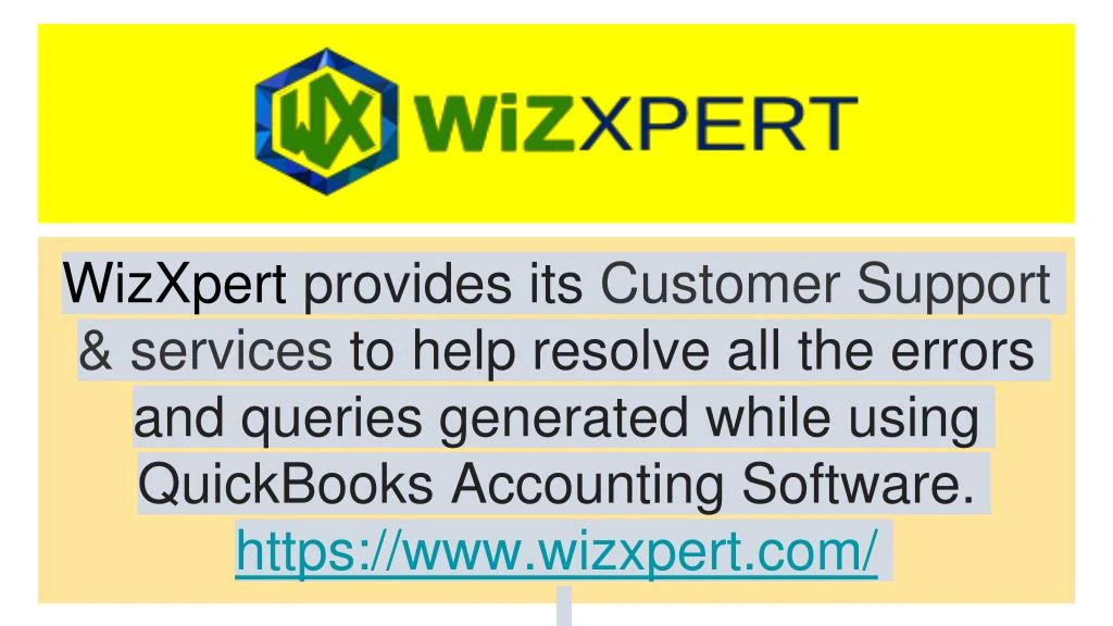 wizxpert provides its customer support services