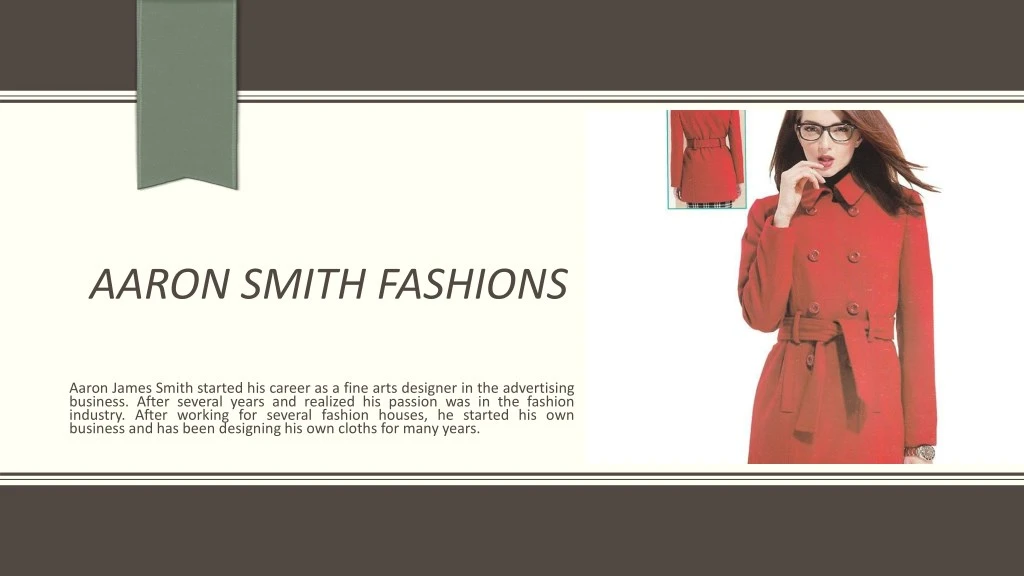 aaron smith fashions