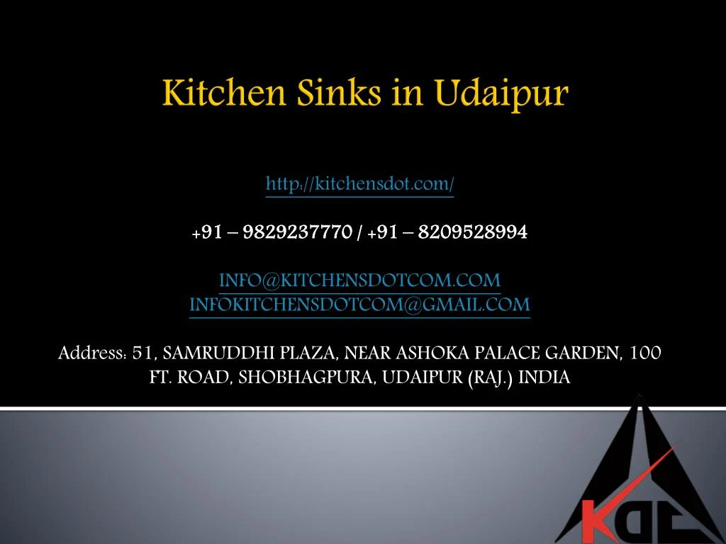 kitchen sinks in udaipur
