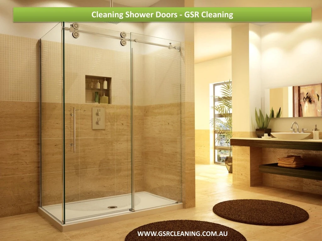 cleaning shower doors gsr cleaning