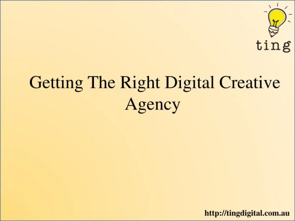 Getting The Right Digital Creative Agency 