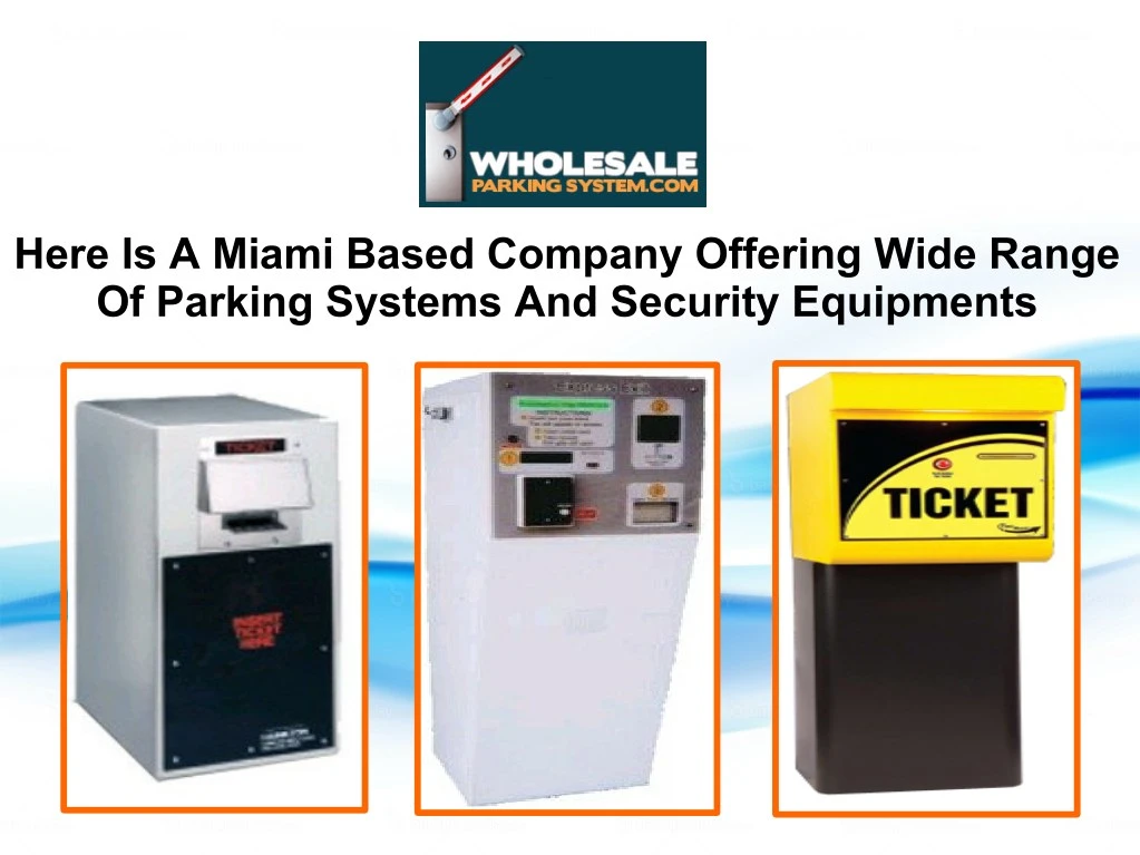 here is a miami based company offering wide range