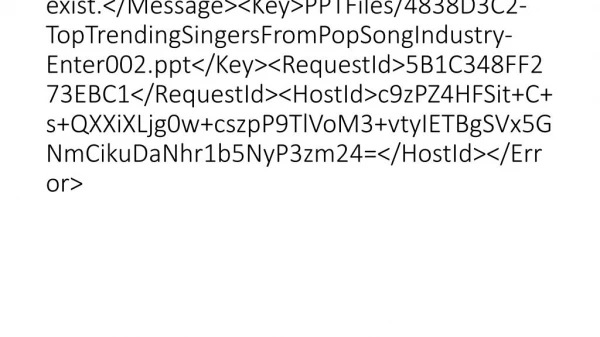 Top Trending Singers From Pop Song Industry- Entertainment News