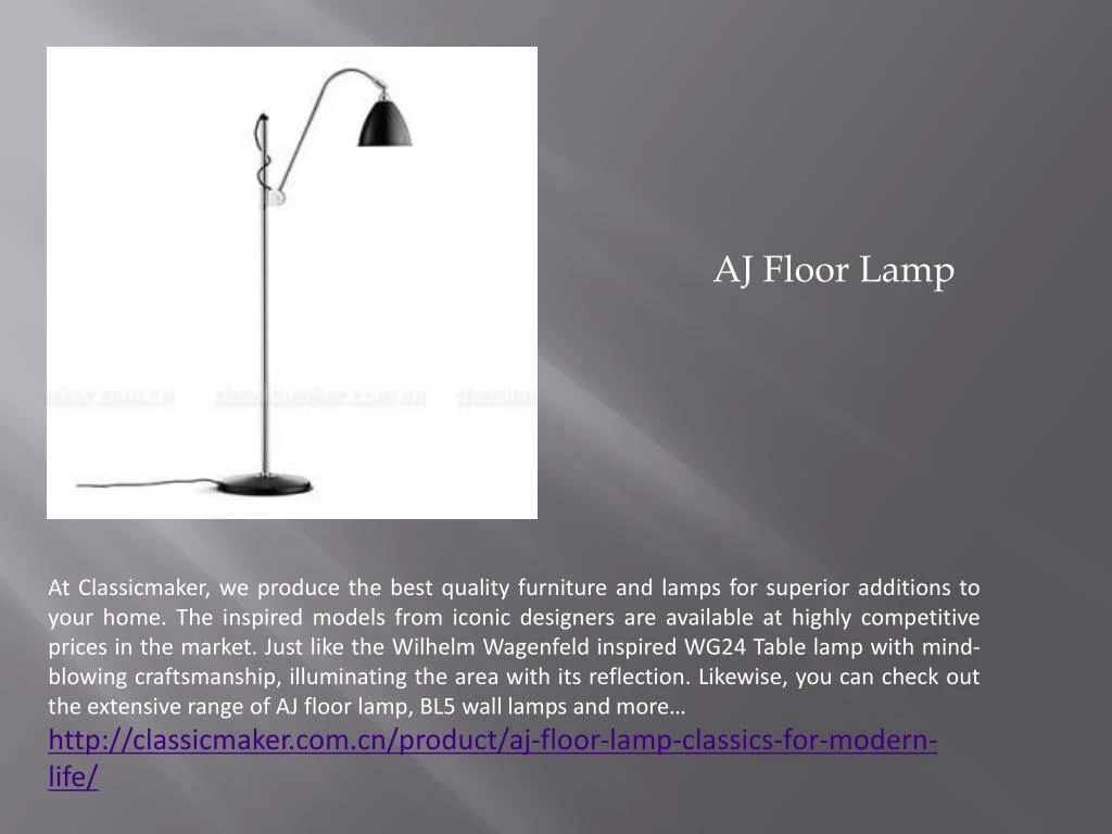 aj floor lamp