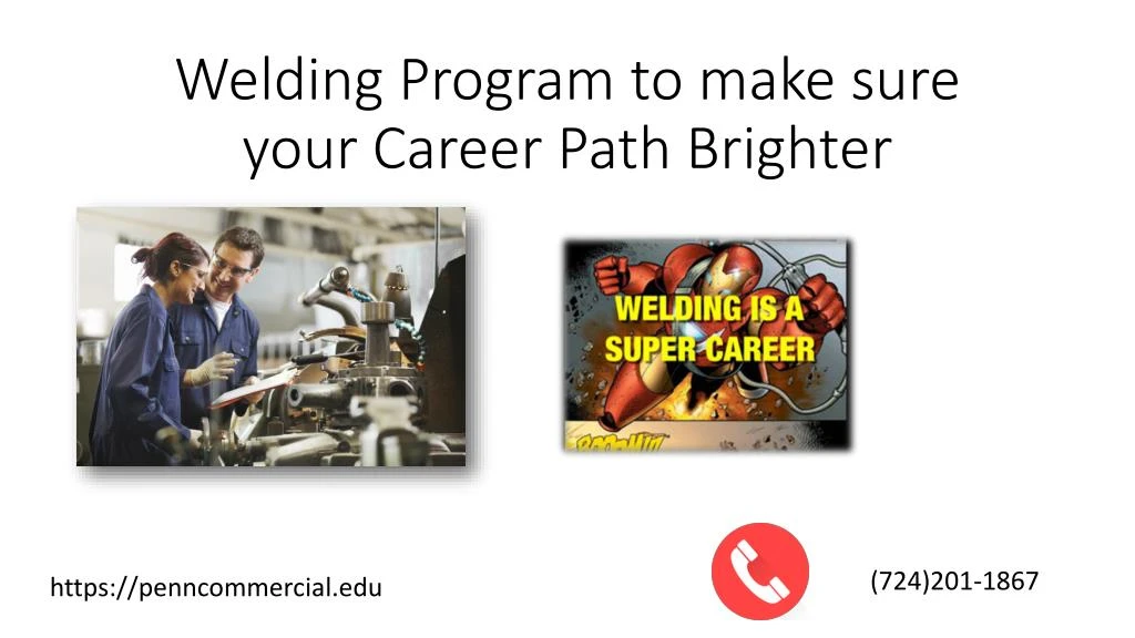 welding program to make sure your career path brighter