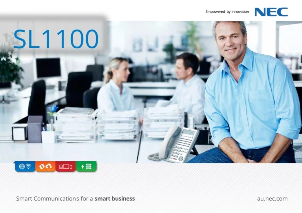 NEC SL1100 Smart Communications for Small Business Phone System