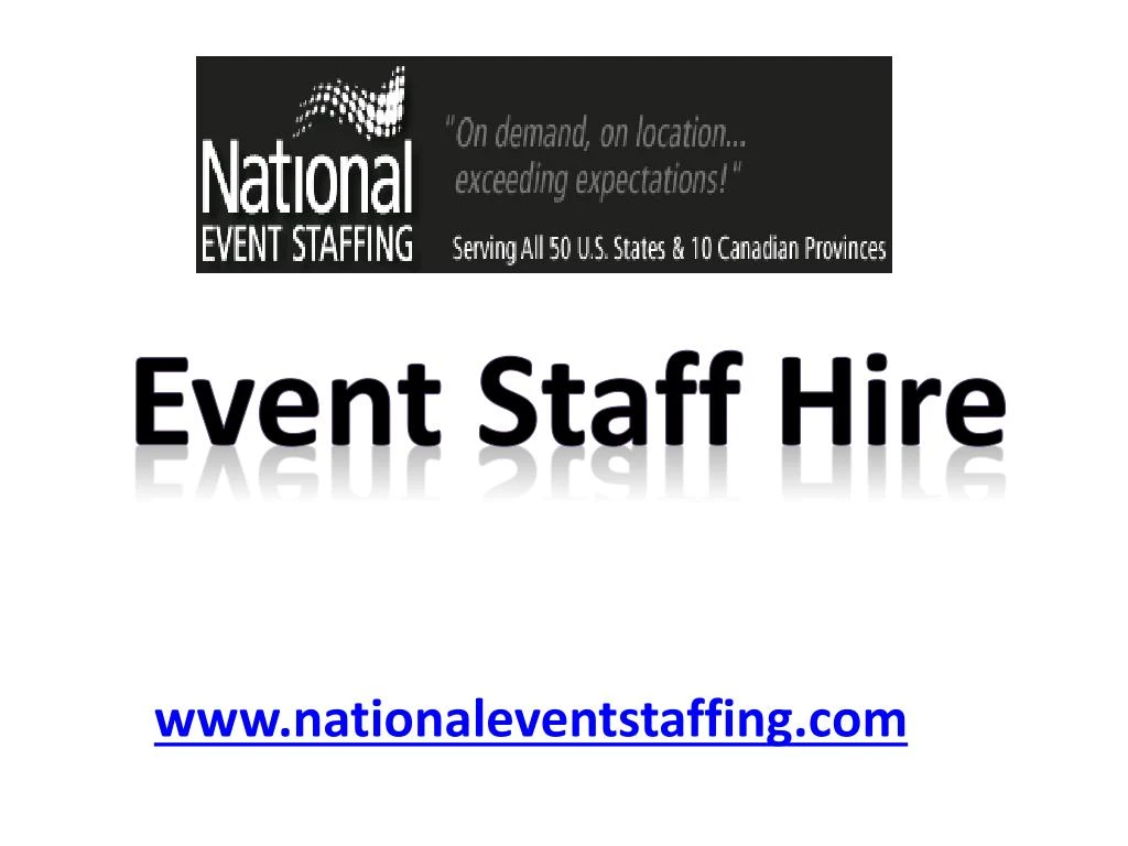 event staff hire