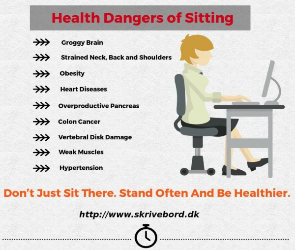 Don't just sit there, stand often and be healthier