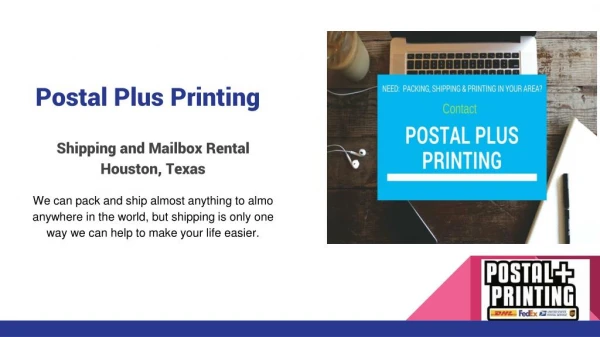 Stamp, Printing Companies in Houston | Postal Plus Printing