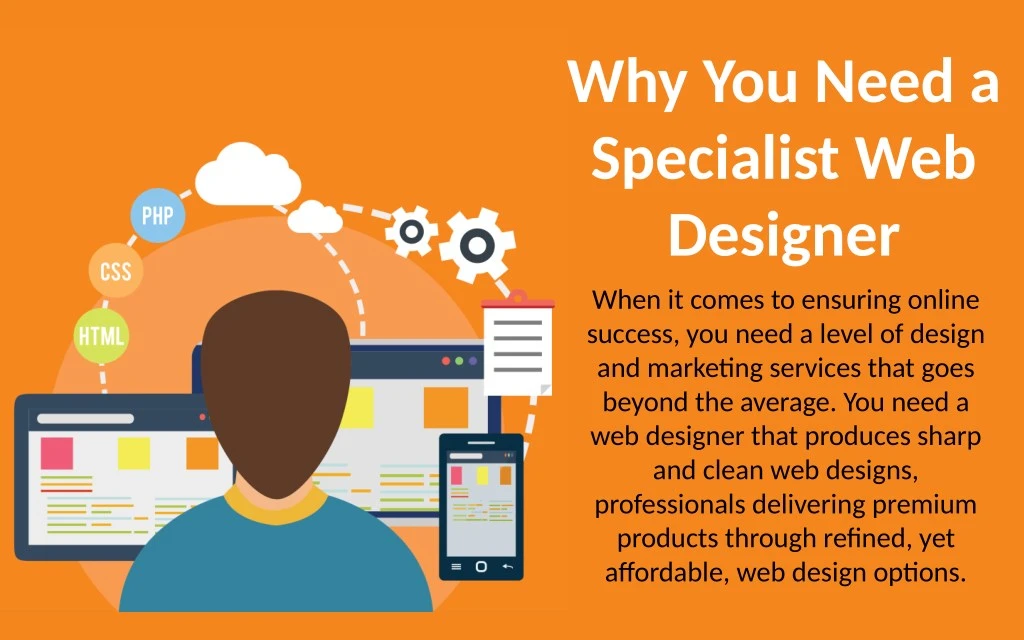 why you need a specialist web designer