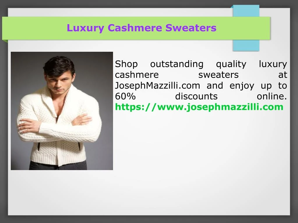 luxury cashmere sweaters