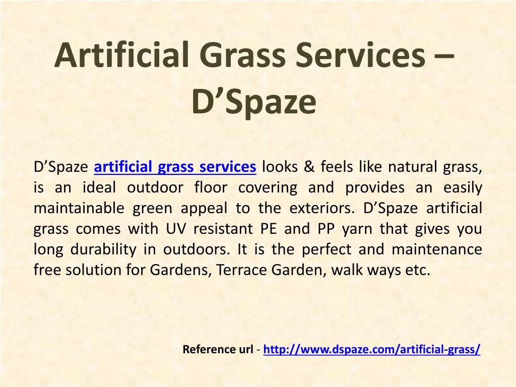 artificial grass services d spaze