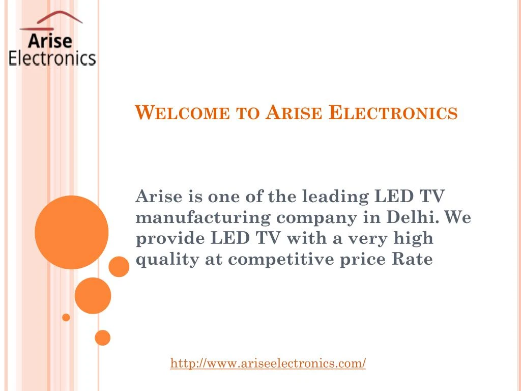 welcome to arise electronics