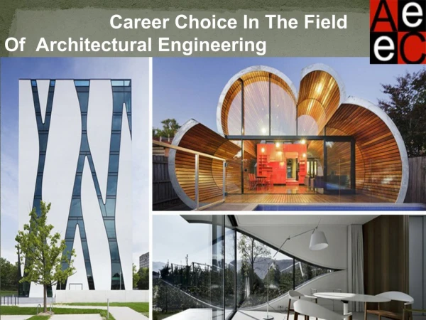 Career Choice In The Field Of Architectural Engineering