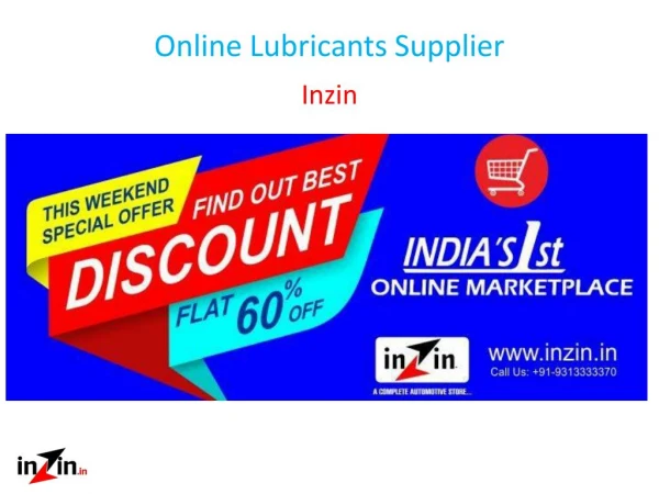 Online Lubricants Supplier