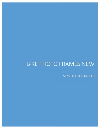 Bike Photo Frames New