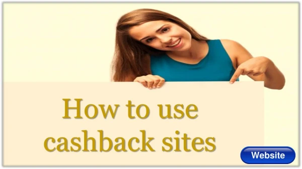 How to use Cashback Websites?