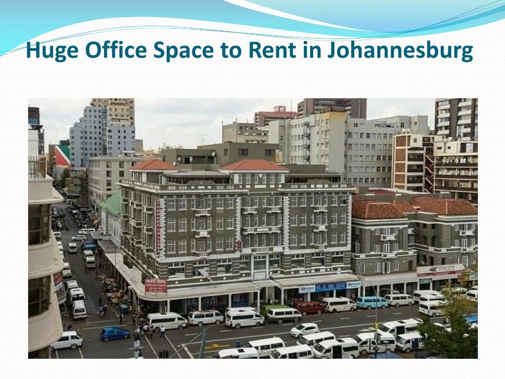 huge office space to rent in johannesburg