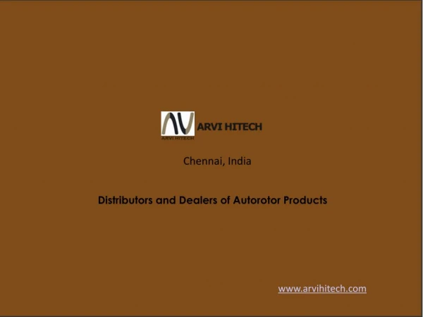 Autorotor Products Distributors