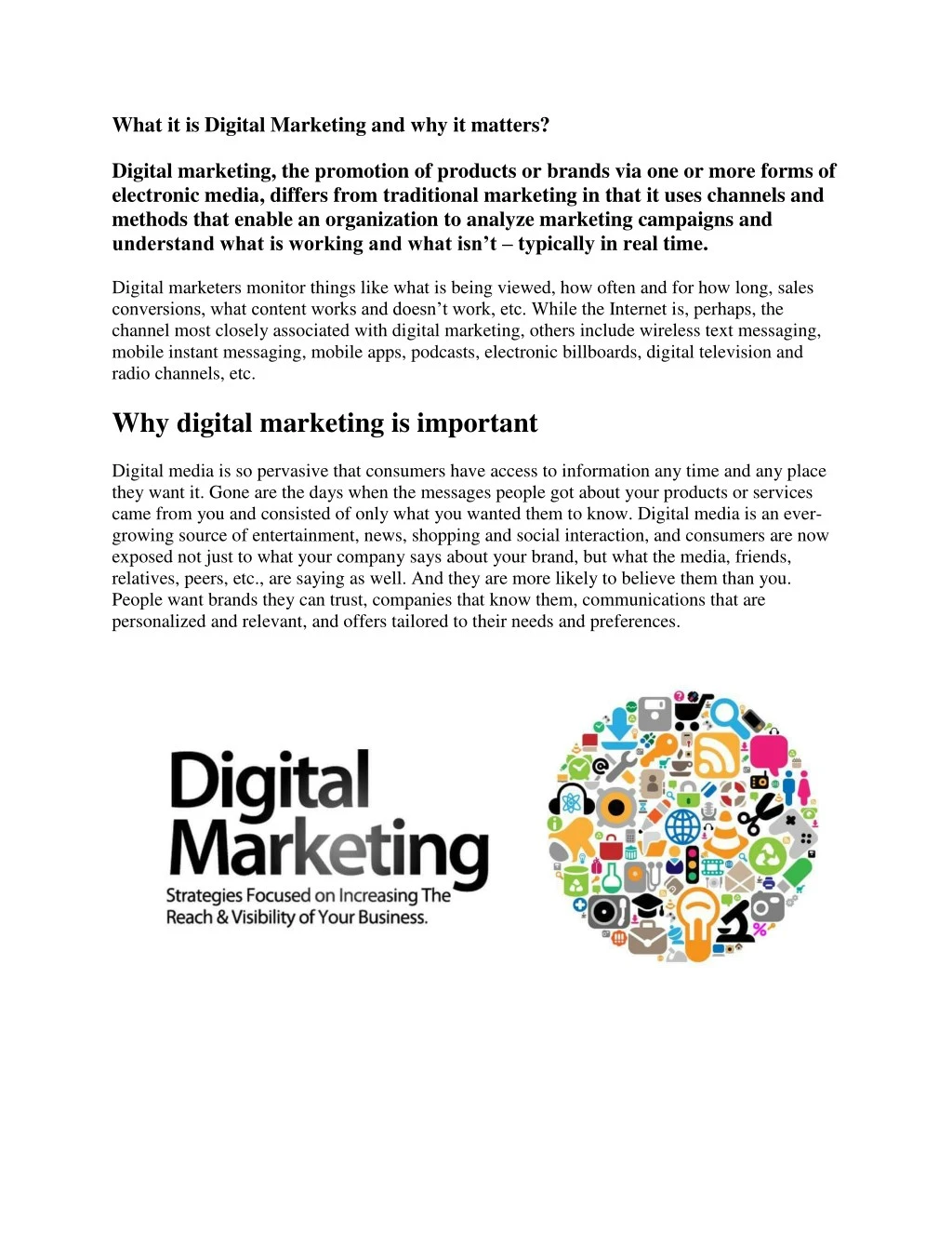 what it is digital marketing and why it matters