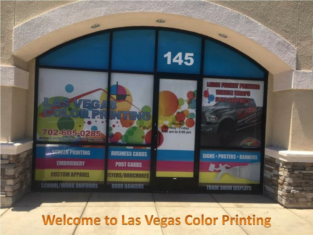 welcome to las vegas color printing