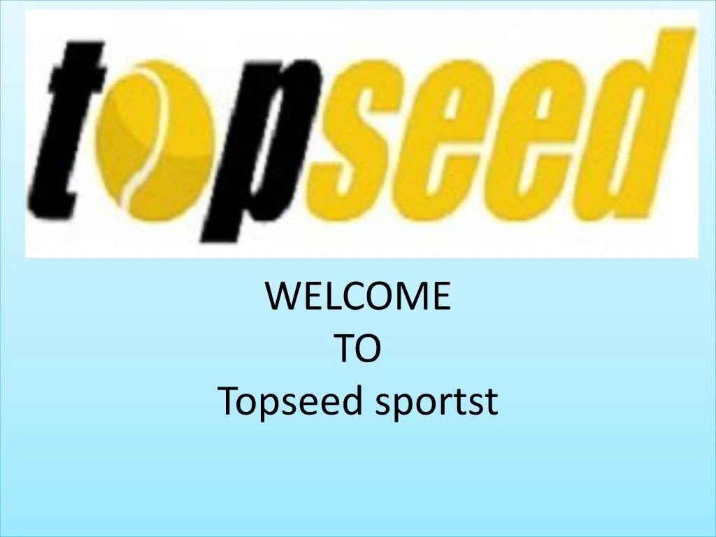 welcome to topseed sportst