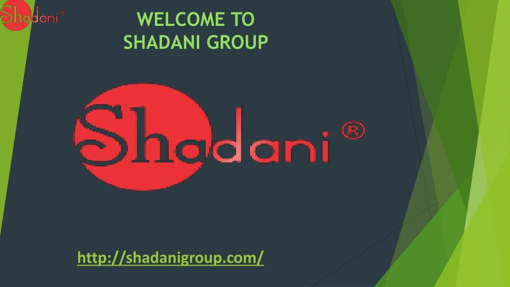 welcome to shadani group