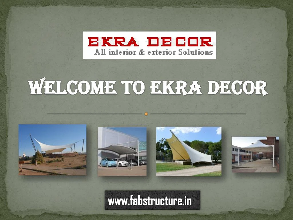 welcome to ekra decor