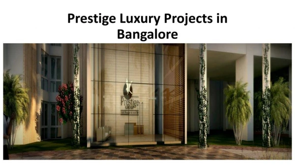Why Is Prestige Pinewood Location So Famous?
