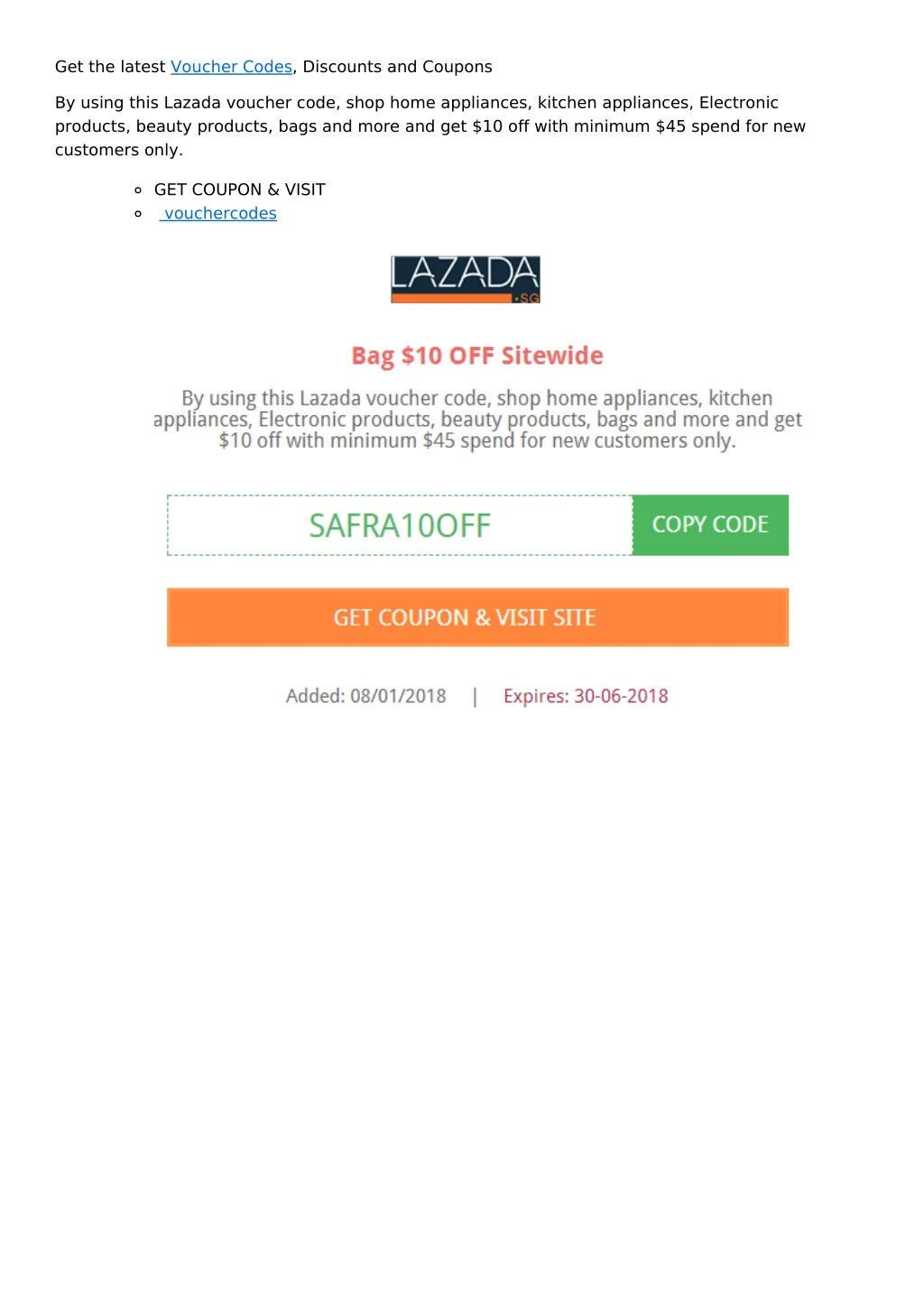 get the latest voucher codes discounts and coupons
