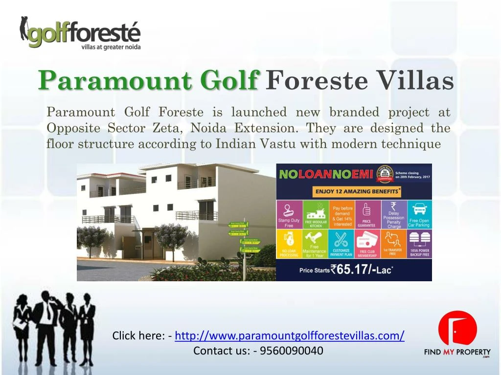 paramount golf foreste villas