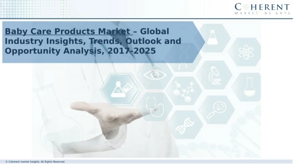 Baby Care Products Market Outlook and Opportunity Analysis, 2017-2025