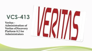 VCS-413 Practice Test Questions Dumps - slide 1