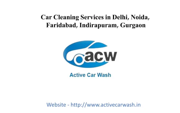 Auto Detailing Car Wash