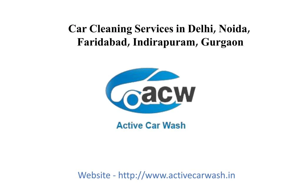 car cleaning services in delhi noida faridabad
