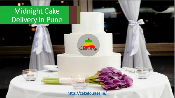 MidnightÂ cake delivery in Pune