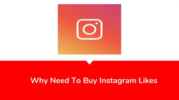 Why Need To Buy Instgaram Likes