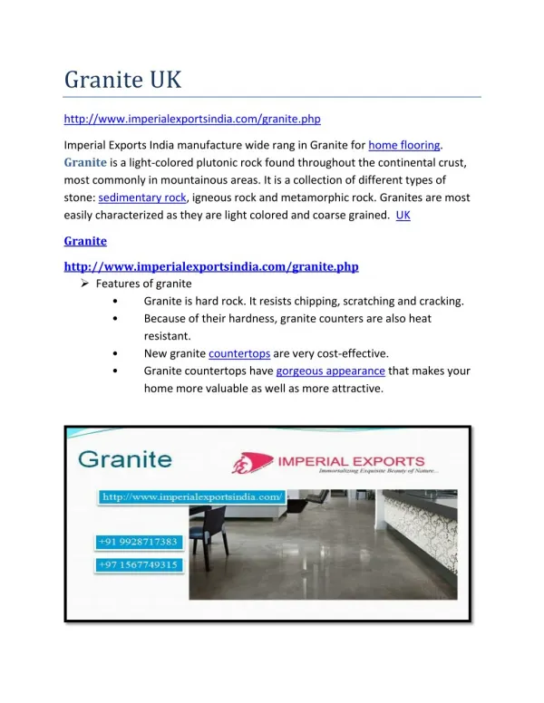 Granite UK