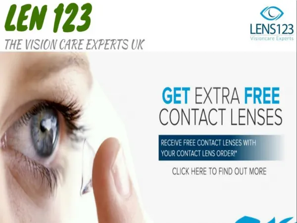 Continuous & Extended Wear Contact Lenses - Lens 123