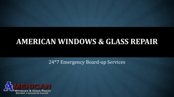 Residential and Commercial Foggy Glass Repair | Falls Church VA